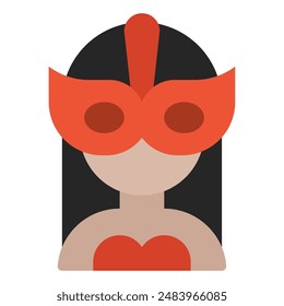 Icono de máscara para Web, App, infografía, etc