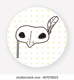 Masquerade Mask doodle