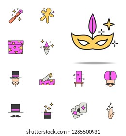 masquerade mask icon. magic icons universal set for web and mobile