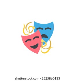 Masquerade mask icon. Vector illustration design.