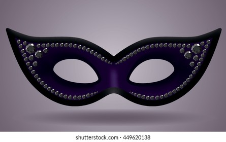 Masquerade mask vector
