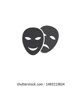 masquerade vector icon illustration design 