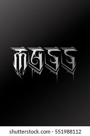 "Mass" abstract template
