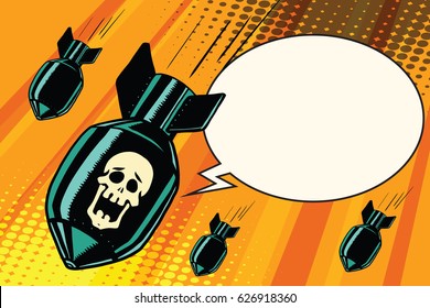 Mass bombing, shouting no skeleton