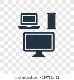 Mass media vector icon isolated on transparent background, Mass media transparency logo concept