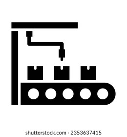 Mass Production Vector Glyph Icon For Personal And Commercial Use.
