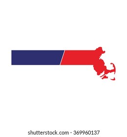 massachusetts logo vector.