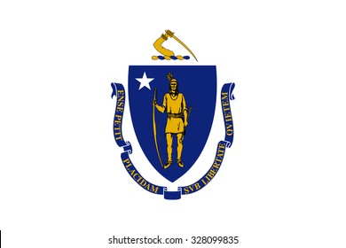 Massachusetts State Flag