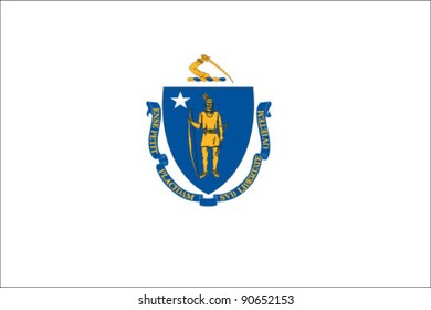 Massachusetts State Flag