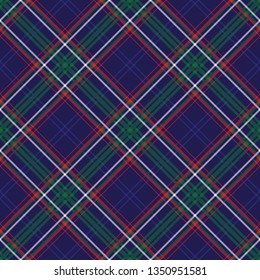 Massachusetts's Tartan. Seamless pattern for tartan of U.S.State Massachusetts for fabric, kilts, skirts, plaids. Frequent, small weaving. 