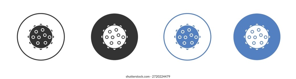 Ícone de bola de massagem para web design. pixel ícones planos perfeitos