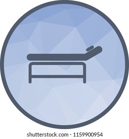 Massage Bed Icon