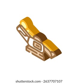 massage chair smart home isometric icon vector. massage chair smart home sign. isolated symbol illustration