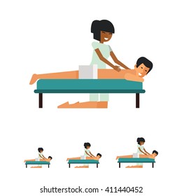 Massage flat icon 2