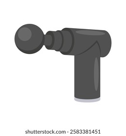 Massage Gun flat vector illustration isolated