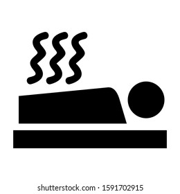 massage icon isolated sign symbol vector illustration - high quality black style vector icons
