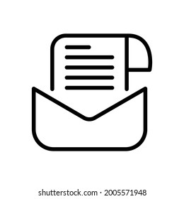 Massage icon, Line Vector graphics