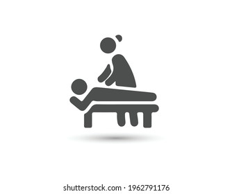 Massage Icon. Professional, pixel perfect icons optimized for both large and small resolutions. EPS 8 format.