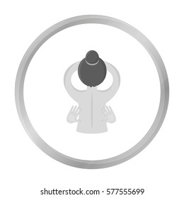 Massage icon of vector illustration for web and mobile