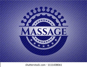 Massage jean background
