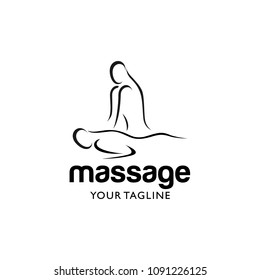 Massage Logo Design