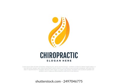 Massage logo design templates creative concept Premium Vector