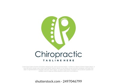 Massage logo design templates creative concept Premium Vector