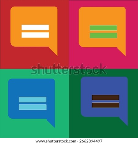 Massage logo design for your massage application ,chat box,and website chatting option.
