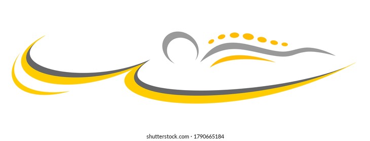 Massage logo in vector quality.