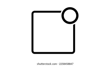 Massage notification center icon. Flat vector graphic.