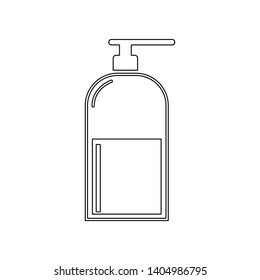 massage oil icon. Element of Spa for mobile concept and web apps icon. Outline, thin line icon for website design and development, app development