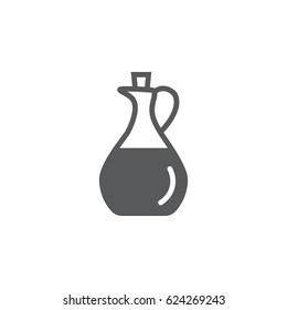 massage oil icon. spa vector illustration on white background