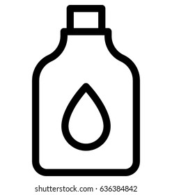 Massage Oil Vector Icon