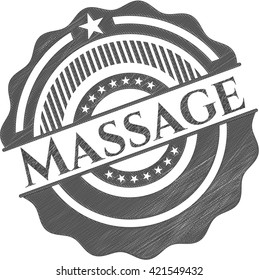 Massage penciled