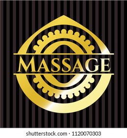 Massage shiny emblem