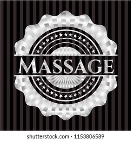 Massage silver badge