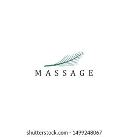 Massage spa yoga logo treatment - medical alternative traditional