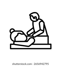 Massage Vector Icon which can easily modify or edit
