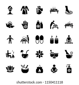 Massage Vector Icons Pack 