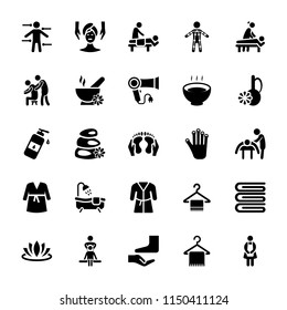 Massage Vector Icons set 
