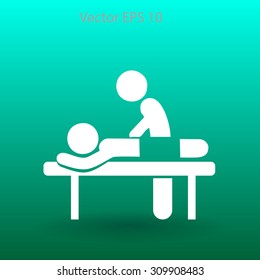 Massage vector illustration