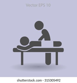 Massage vector illustration