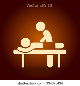 Massage vector illustration