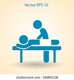 Massage vector illustration
