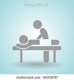Massage vector illustration