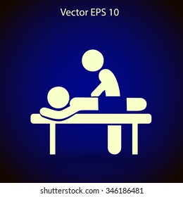Massage vector illustration