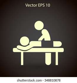 Massage vector illustration