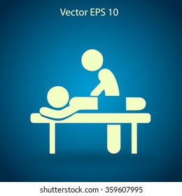 Massage vector illustration