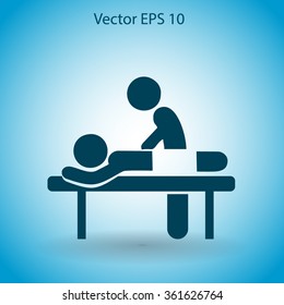 Massage vector illustration