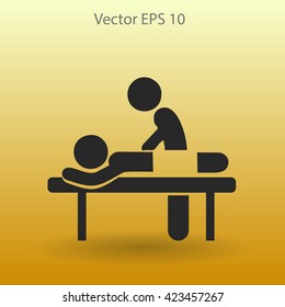 Massage vector illustration